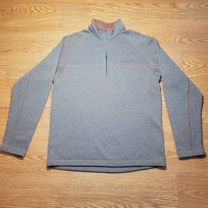 Columbia Men's Sherpa Fleece 1/4 Zip Pullover Sweatshirt Omni Shield Size Large